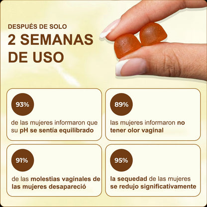 Gomitas Probióticas Vaginales.