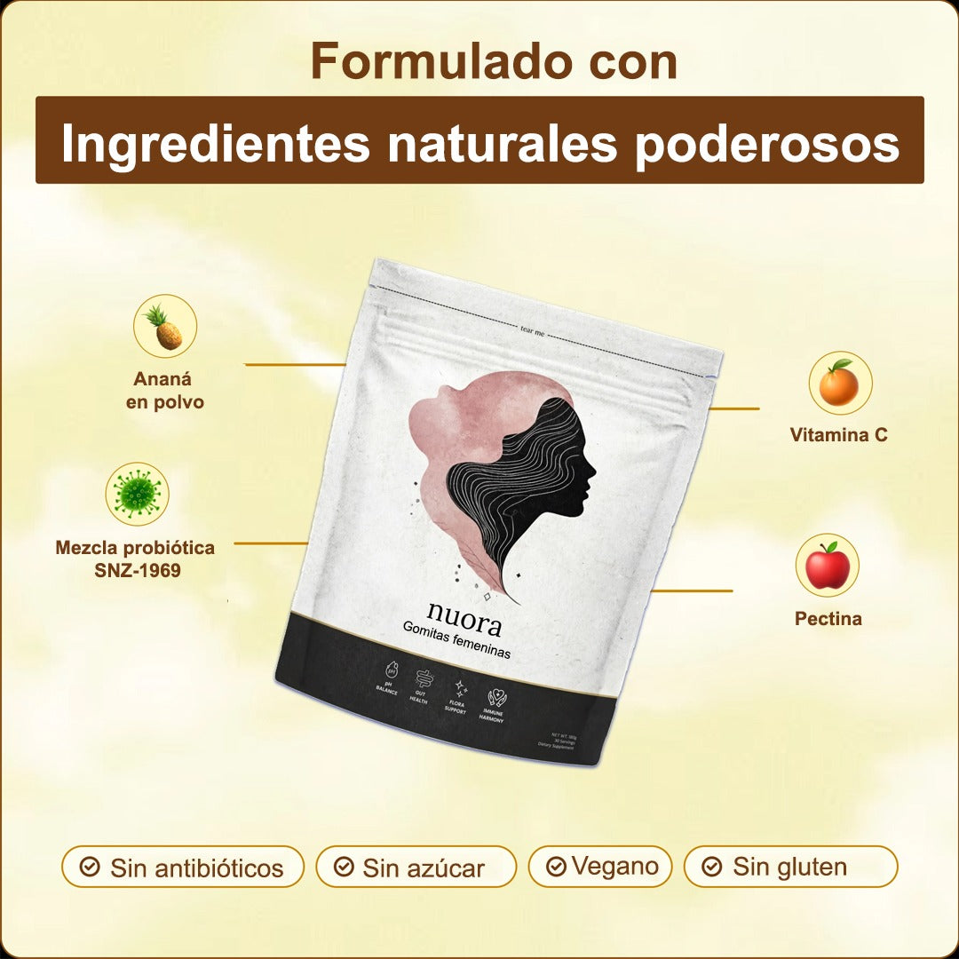 Gomitas Probióticas Vaginales.